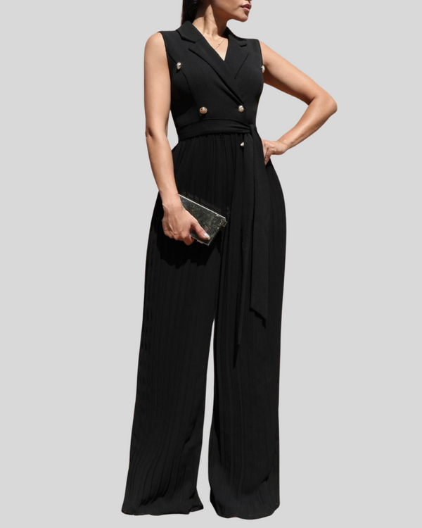 Monaco Black Jumpsuit