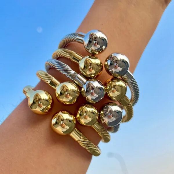 Chunky Ball Bangle