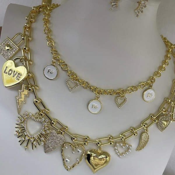 Love Trend Charm Necklace