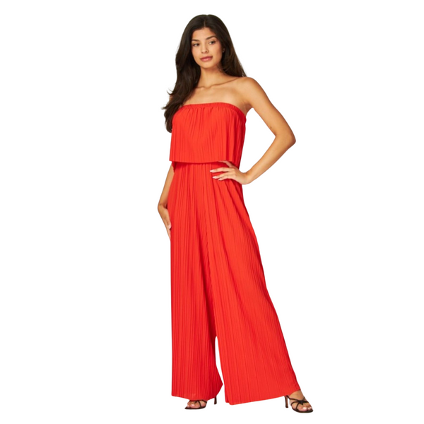 Flame Red Jumpsuit