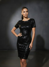 Night Sequin Mini Dress