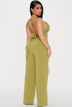 Olive Strap Jumpsuit