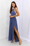 Dusty Blue Maxi Dress